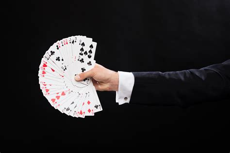 Close up magic card tricks